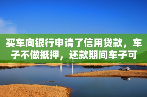 不抵押車子的貸款(抵押車子貸款怎么貸有多少利息)? (http://m.ox-shoes.com/) 知識問答 第1張