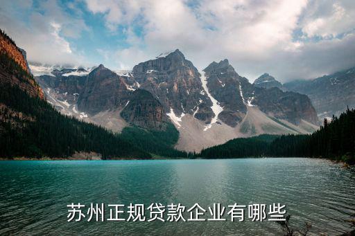 蘇州無抵押信用貸款(蘇州正規(guī)貸款企業(yè))？ (http://m.ox-shoes.com/) 知識(shí)問答 第2張